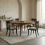 Davis Round Solid Wood Dining Table