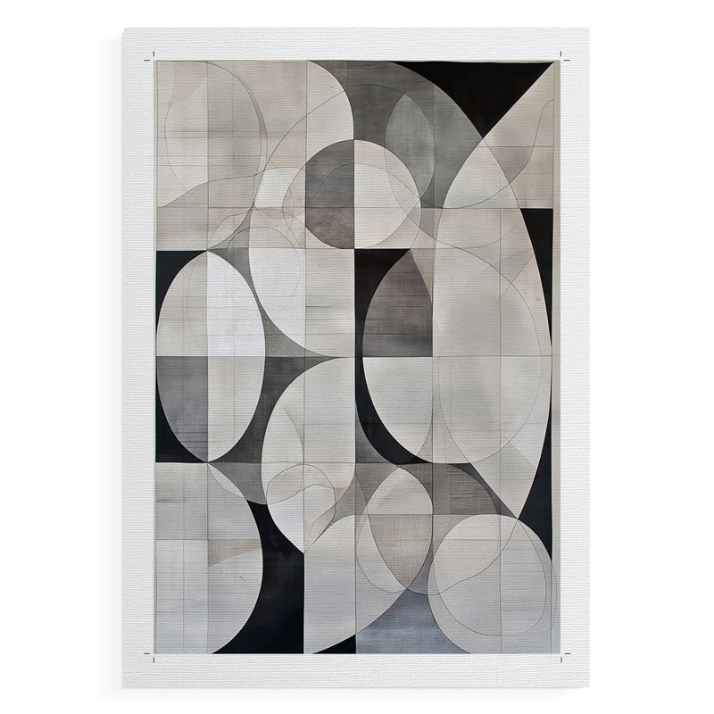 Série ABSTRACT XL III - Impression sur toile seulement - NON CADRE, H 12 po x l 8 po