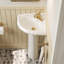 Lavabo de salle de bain piédestal 20,47 po DeerValley