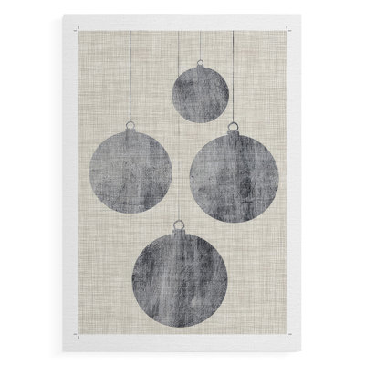Collection sophistiquée de Noël - Impression sur toile seulement - non encadrée