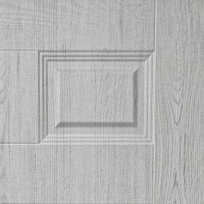 30 in. x 80 in. White Texture 6-Panel Hollow Core Composite Interior Door Slab