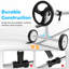 5.5 M Pool Cover Reel Set Adjustable Above Ground Pool Solar Cover Reel