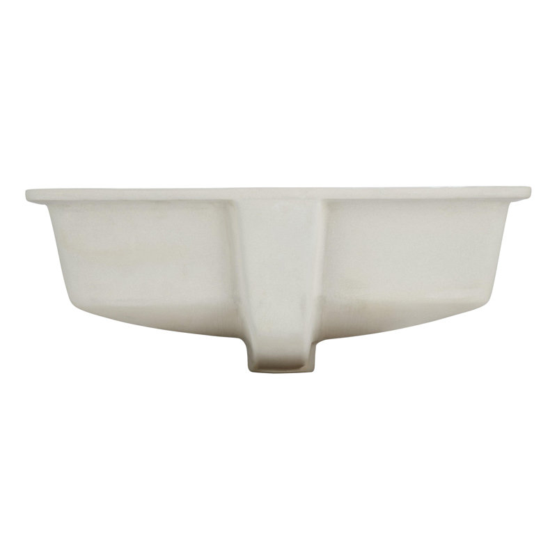 Euric 20" Vitreous China Undermount Bathroom Sink