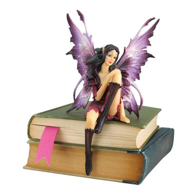 Amethyst Fairy Sitter Figurine