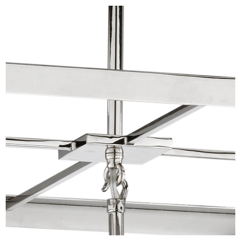 Luminaire suspendu carré unique 1 lumières