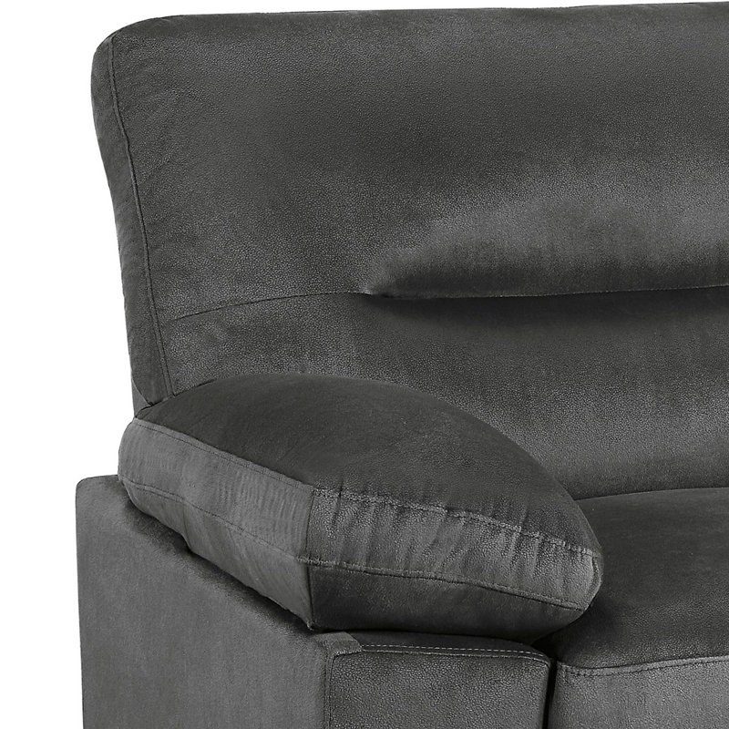 Chaise Deletha, Tissu gris
