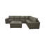 Canapé modulaire en cuir-1853059056