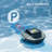 Lienuis Robotic Pool Cleaner Pool Vacuum Robot for Up to 850 Sq.ft Above Ground Pools