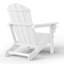 Chaise Adirondack d'extérieur avec porte-gobelet (ensemble de 2)-398035103