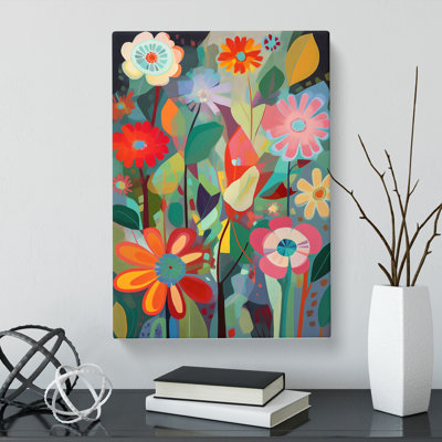 Belia Flowers Orphism Vol.2 - Wrapped Canvas