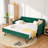 Upholstered Daybed with Pop‑Up Trundle & USB Charging | Velvet Sofa Bed with Button Tufted Back | Space‑Saving Guest Bed for Living Room, Bedroom, or Home Office-156813685
