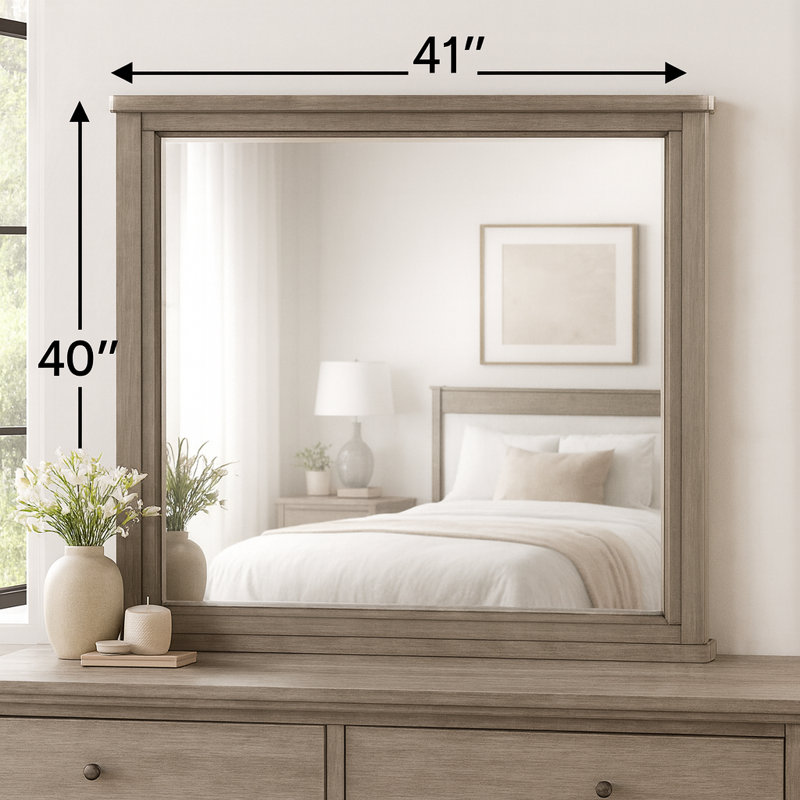 Shamar 40"W Accent Mirror