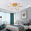 Innsbrook Modern Acrylic Light-adjusted Petal Ceiling Light 1-Light Semi Flush Mount Light-1135634108-1120027992
