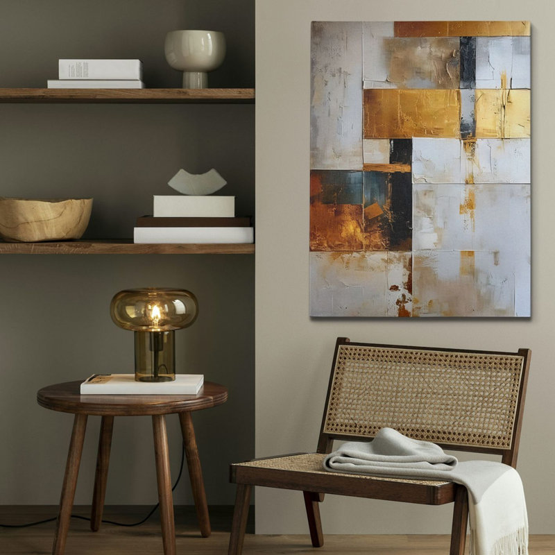 Peinture décorative sur toile, 39.4" H x 27.6" W