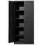 Armoire en métal avec 4 tablettes