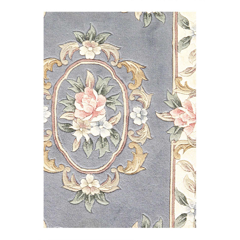 Fine Hand Knotted Chinese Abusson rug 2'X 3'