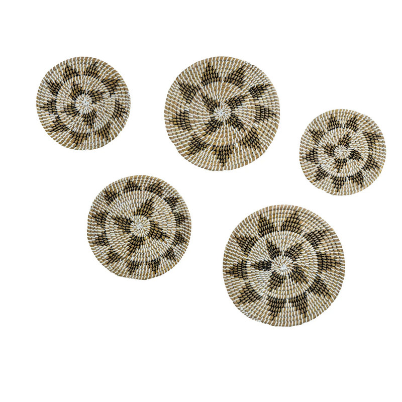 Tapis mural rustique Kansgrass (ensemble de 5)