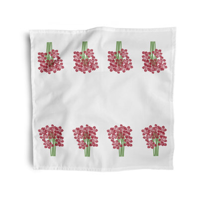 Cleven Polyester Floral Square Napkin