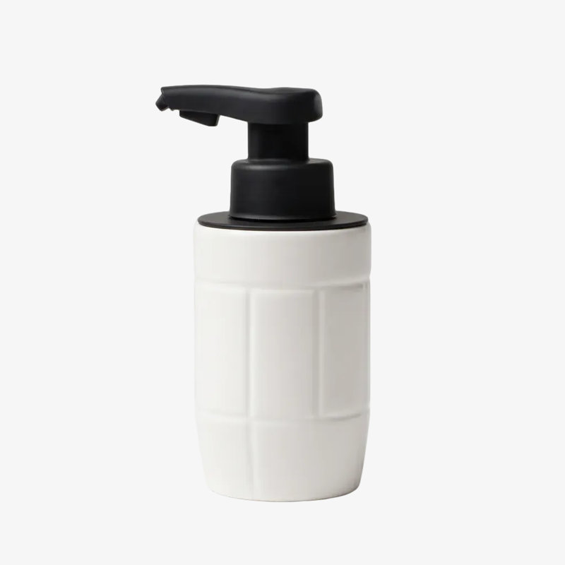 Distributeur automatique de savon éco-argile recyclé Eco-Brutalisme