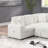 Ratasha 121" W Velvet Sleeper Sectional with Storage and USB Ports-43514962