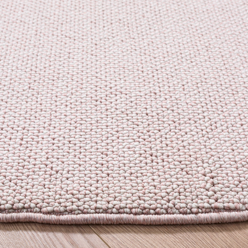 River 600 Performance No Pattern Rug, 6'-7" X 6'-7" Round