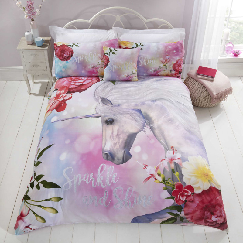 Keys Multicolour Square Euro Cushion Cover