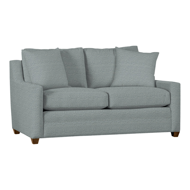 Fairgrove 63.5" Loveseat, Havana, Tuck Cobalt