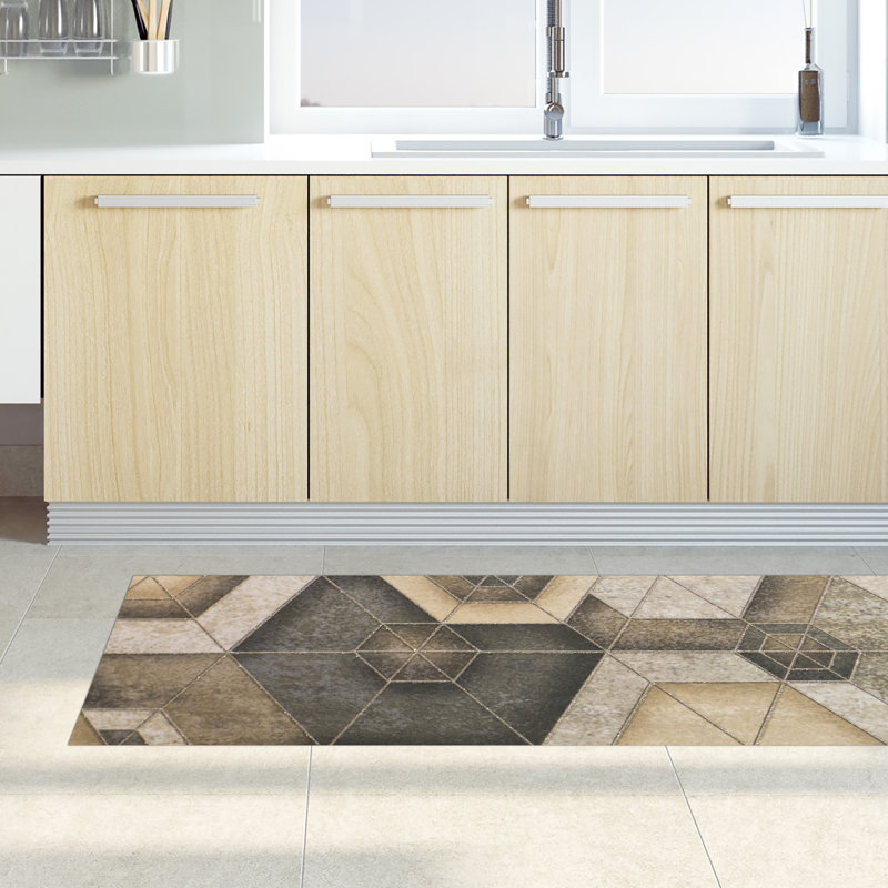 Giamo Geometric Area Rug, Rectangle 52 x 280cm