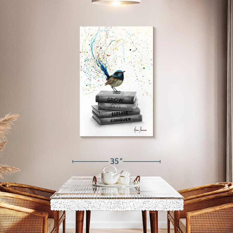 Brampt Building Books, 45" H x 30" W
