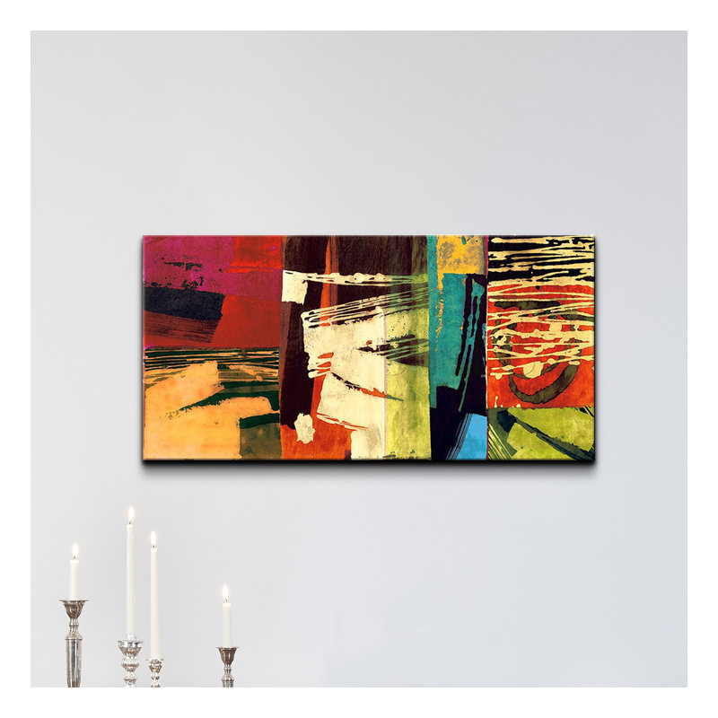 « abstract », reproduction d’art sur toile
