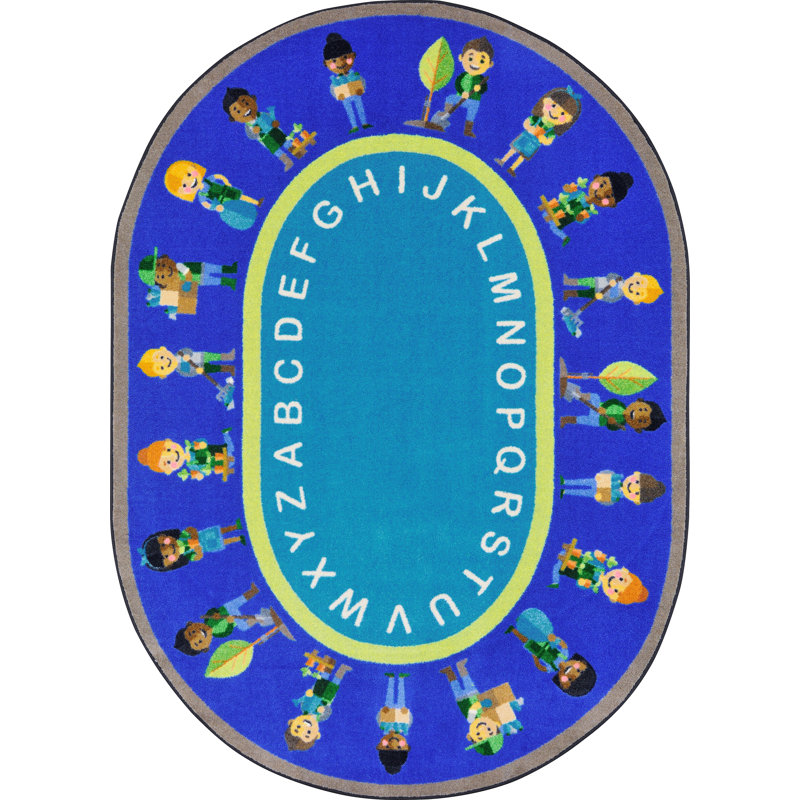 Tapis écologique, Ovale 7 pi 8 po x 10 pi 9 po