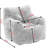 Soft Foam Bean Bag Chair In , For A Modern Living Room Ideal Space-1294726196