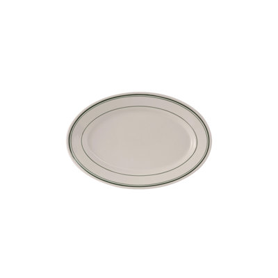 Tuxton Green Bay Ceramic Platter