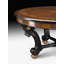 84" Walnut Solid Wood Pedestal Dining Table