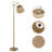 Maraia 62.2'' Golden Arched Floor Lamp-88622729