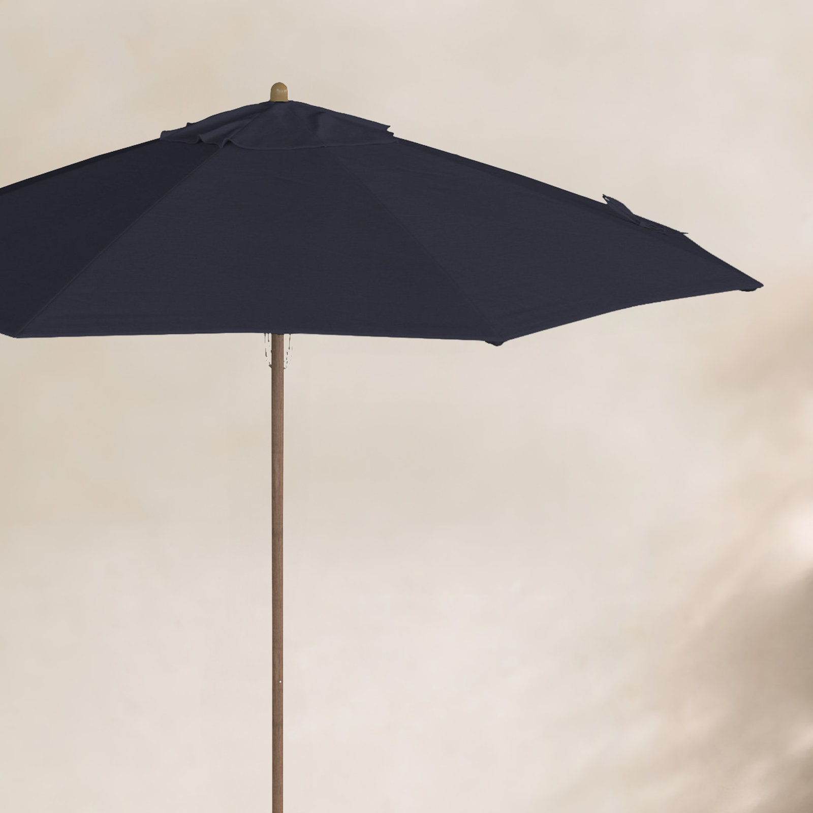 Sanna 104'' Sunbrella® Outdoor Umbrella, Canvas Navy Sunbrella® Canvas