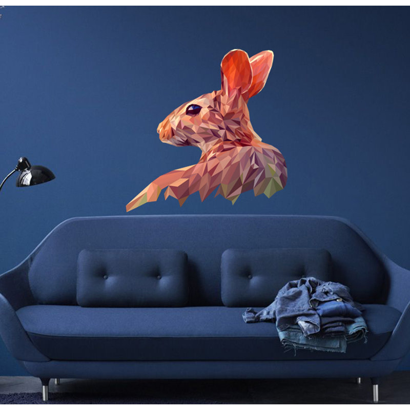 Animals Wall Decal, 33" H x 33" W