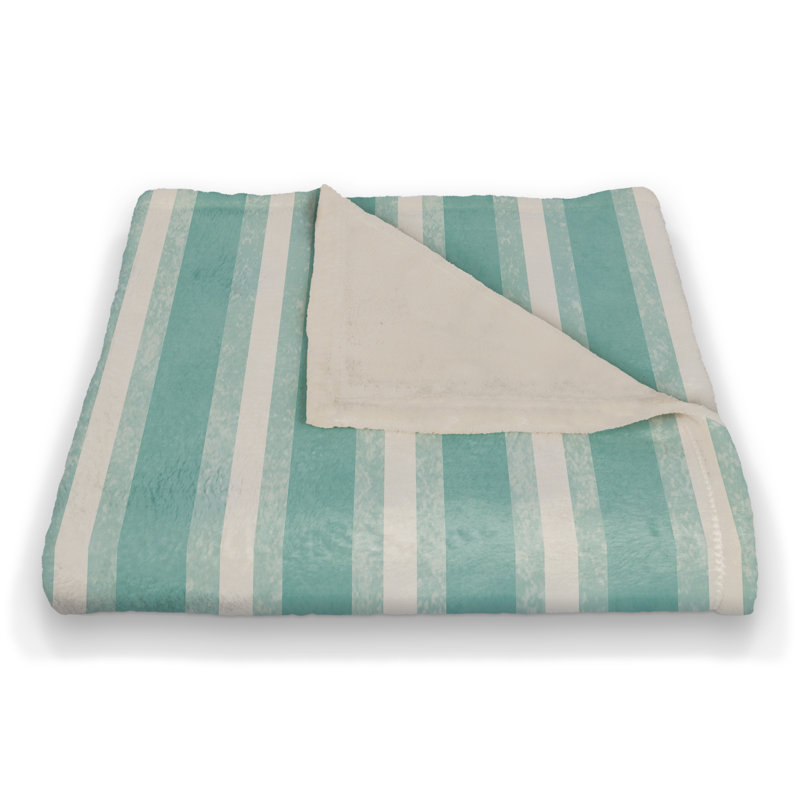 Hand Woven Throw Blanket, Teal