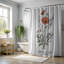Rideau de douche standard 1 pièce Rainbow Blooms-1957506161