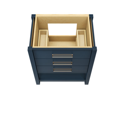 Kiawah Three-Drawer Single Bath Vanity