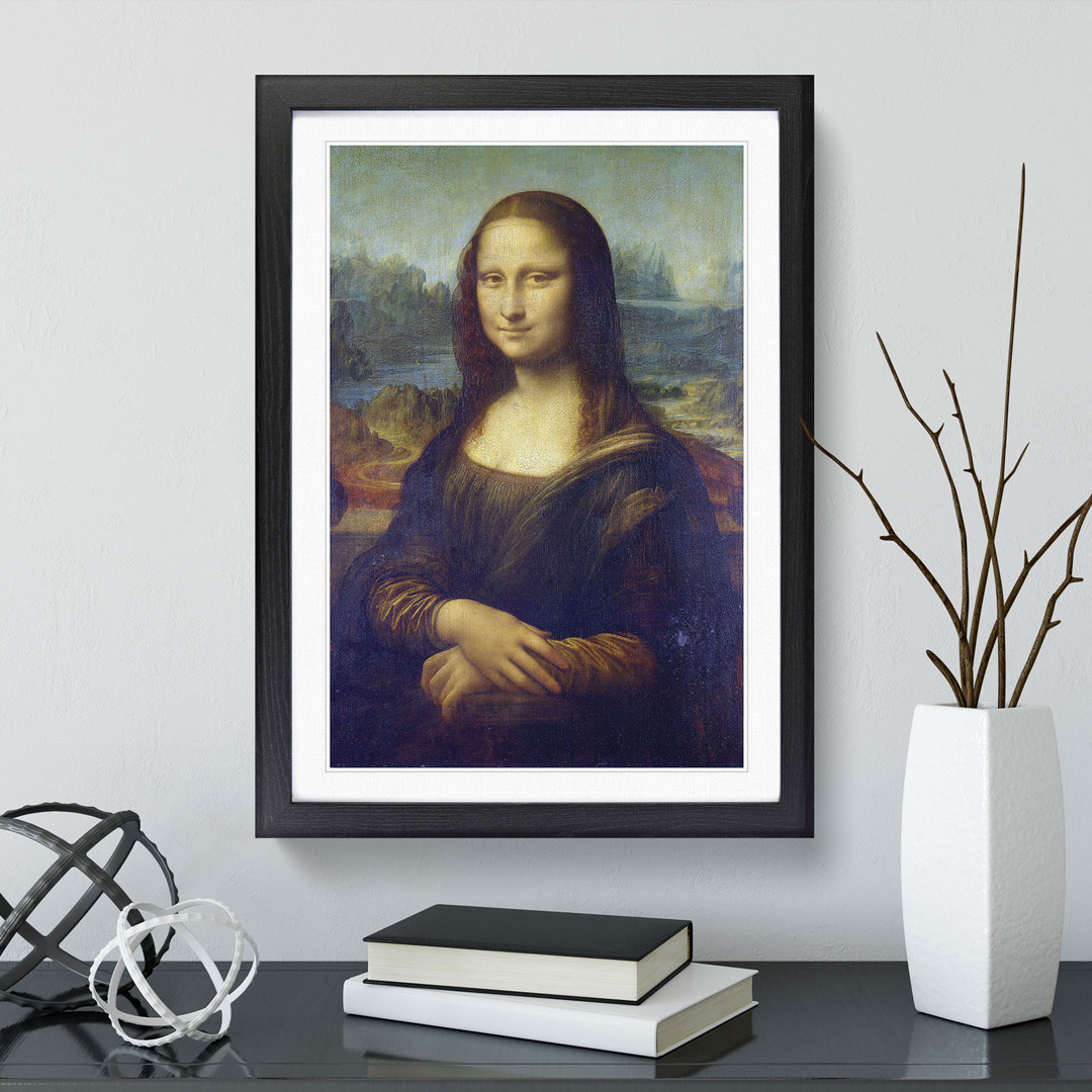 The Mona Lisa by Leonardo Da Vinci - Picture Frame Painting