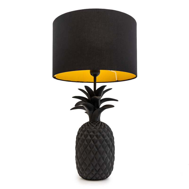Tonsina Resin Table Lamp, Black