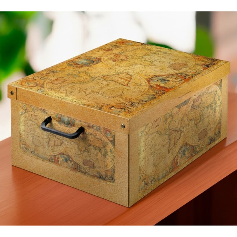 Boîte de rangement: Moyen - Carte