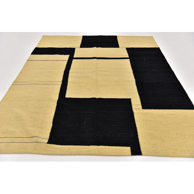 Tapis carré carré crème Ohlson