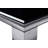 Glass Top Metal Base Dining Table-69679671