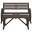 Wicker 3 - Person Garden Lounge Set