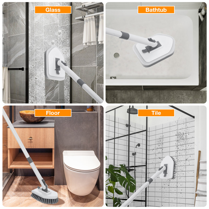 4 in 1 Shower Scrubber Cleaning Brush
