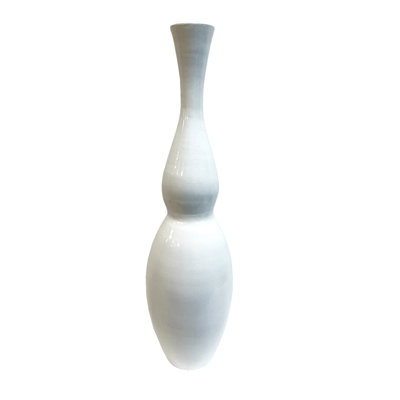 Vase de plancher en céramique Allyana