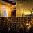 Vishvanath Indoor 180 - Bulb 118'' Plug-in LED Curtain String Light