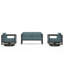 Avion 3 Piece Loveseat Set With Swivel-1720967427-1720967473